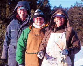 Wild Women: Kathy Haycock, Linda Sorensen, Joyce Burkholder